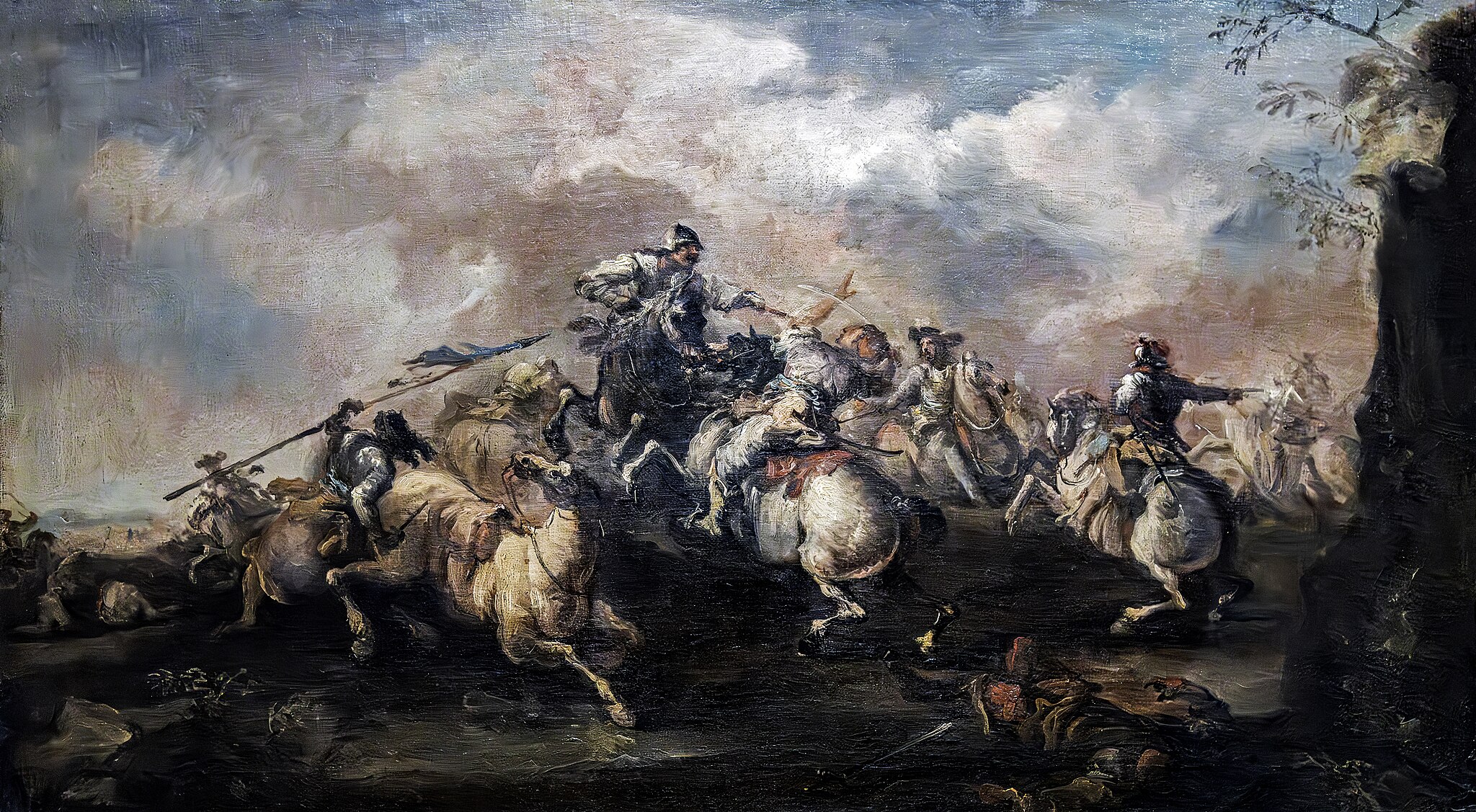 Battle scene